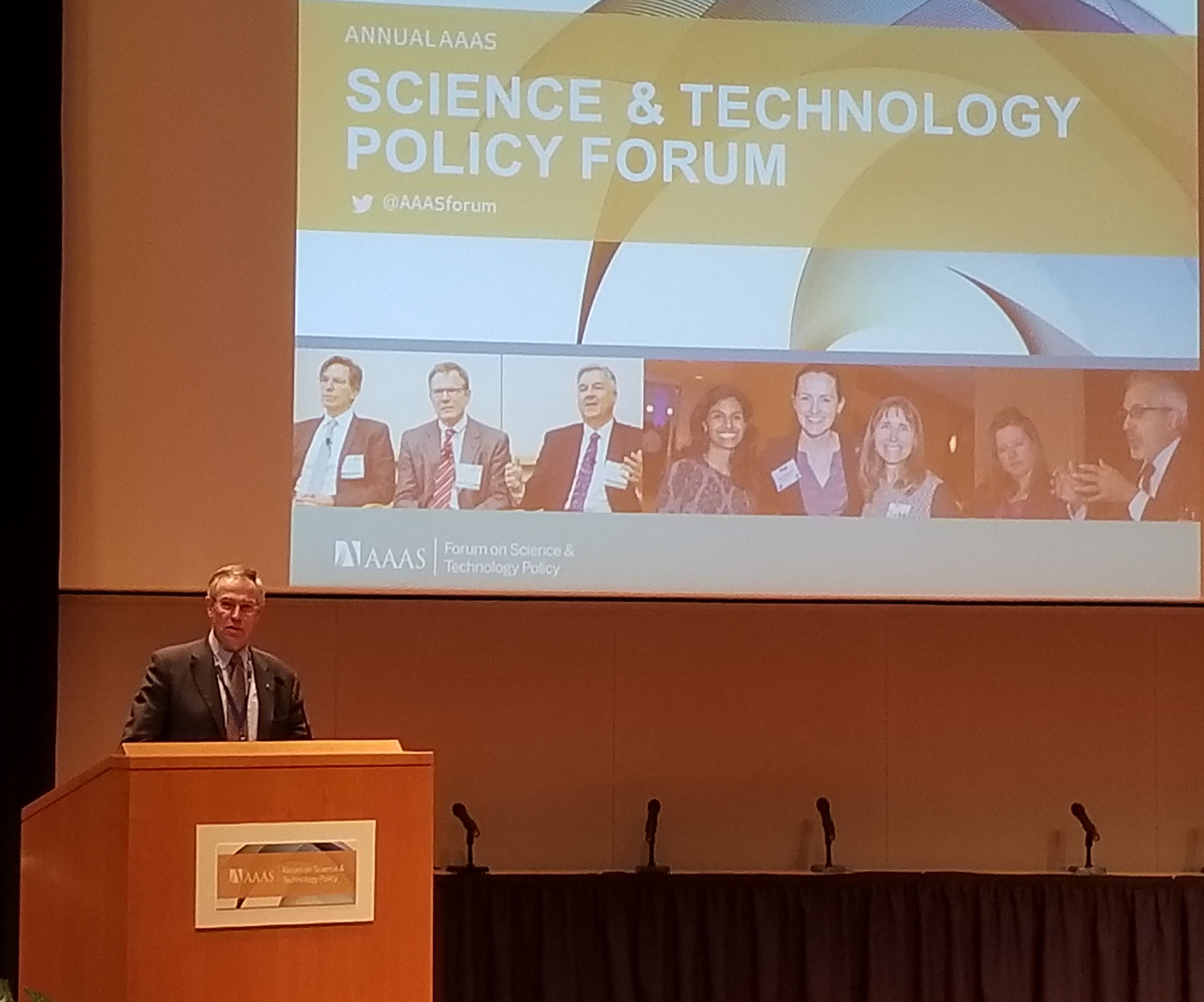 Rush Holt, CEO, AAAS Opens the 43rd Policy Forum