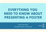 Everything You Need to Know About Presenting a Poster