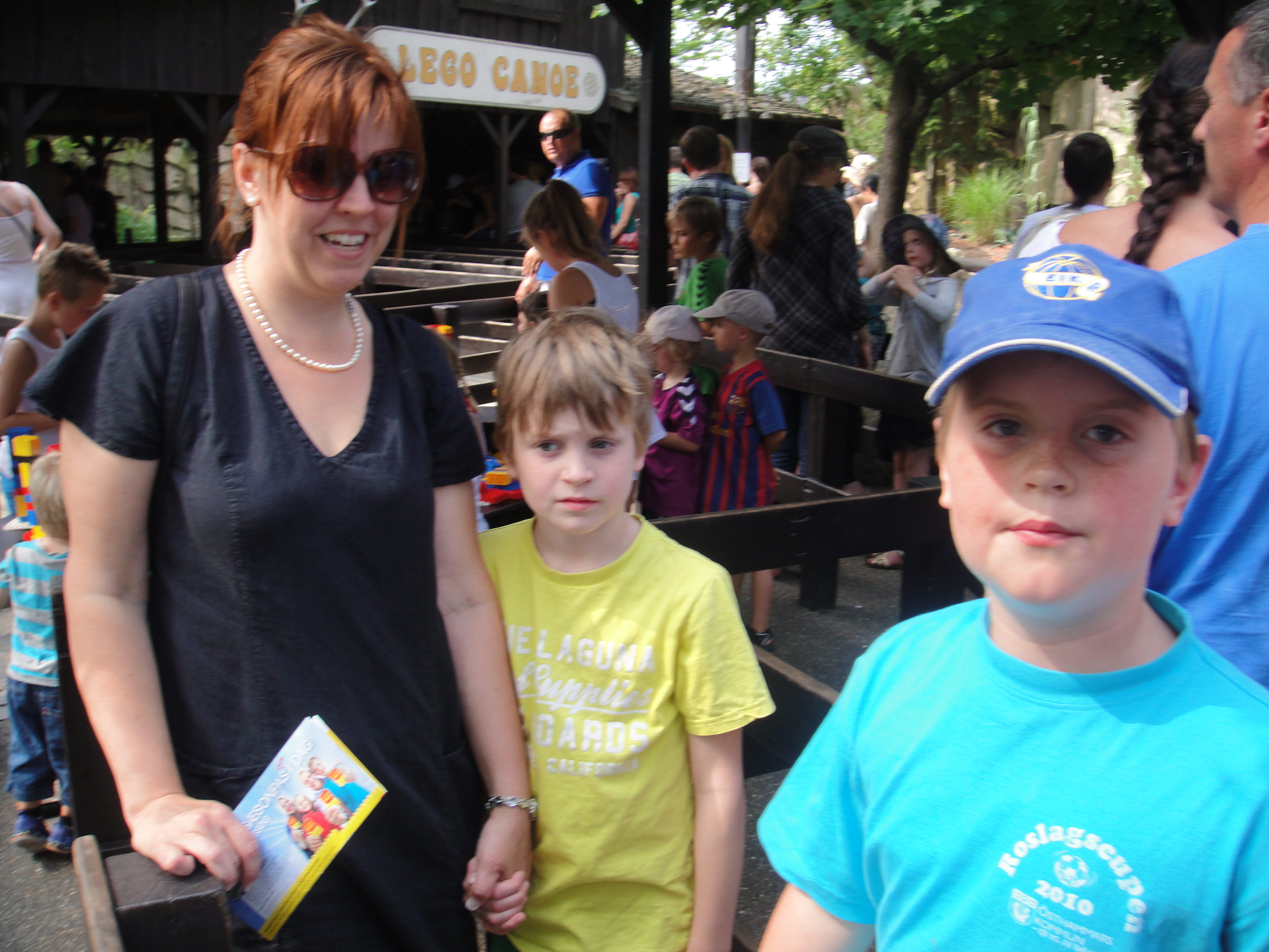 Suurkuusk and her sons at Legoland