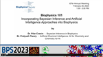 Biophysics 101 - Incorporating Bayesian Inference and Artificial Intelligence Approaches into Biophysics