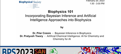 Biophysics 101 - Incorporating Bayesian Inference and Artificial Intelligence Approaches into Biophysics
