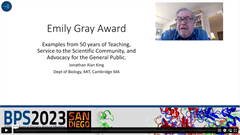 2023 Emily M. Gray Award Presentation -...
