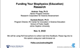 Webinar 8: Funding Sources for Biophysics Research - Biophysicist Webinar Series 2022 (#8)