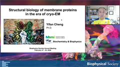 2026 Anatrace Membrane Protein Award - Yifan Cheng