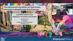 2026 BPS Award in the Biophysics of Health and...