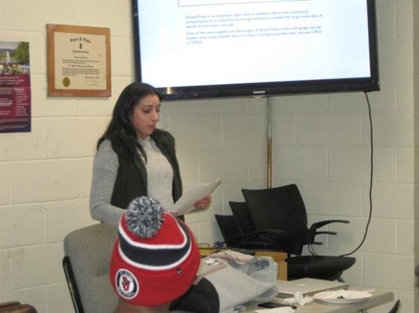 Computer Science Major and BPS Student Member Michelle Siguenza talks about “Programming Languages used in Computational Biophysics Research”