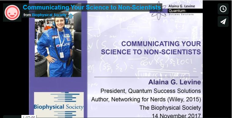 Communicating Your Science To Non Scientists